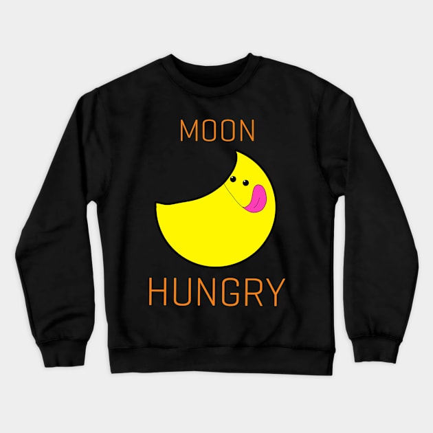 Moon Hungry Crewneck Sweatshirt by Monster To Me